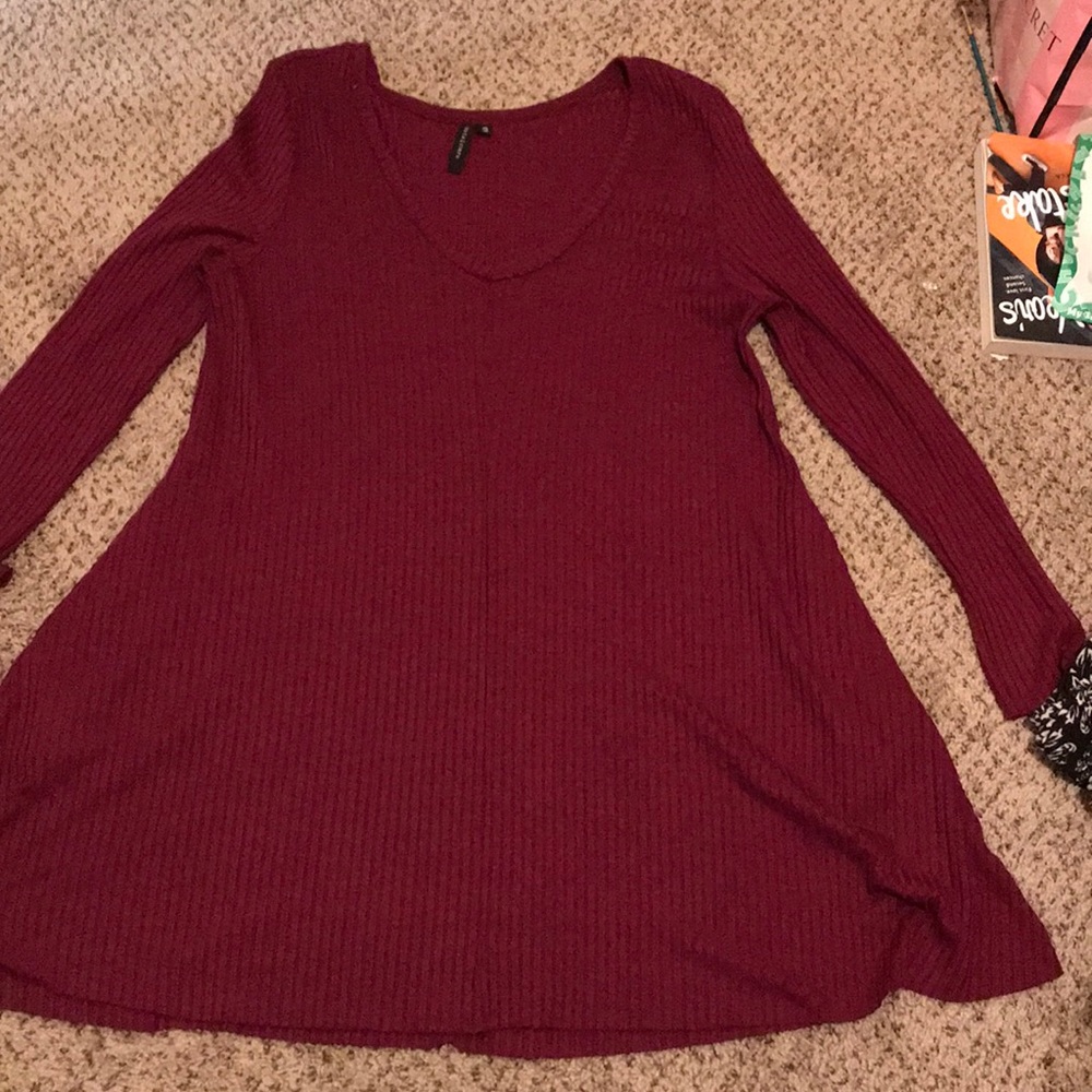 Beautiful maroon dress